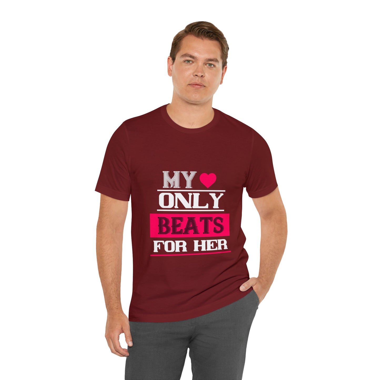 π "My Heart Only Beats for Her" Tee - A Love Declaration for Valentine's Day π
