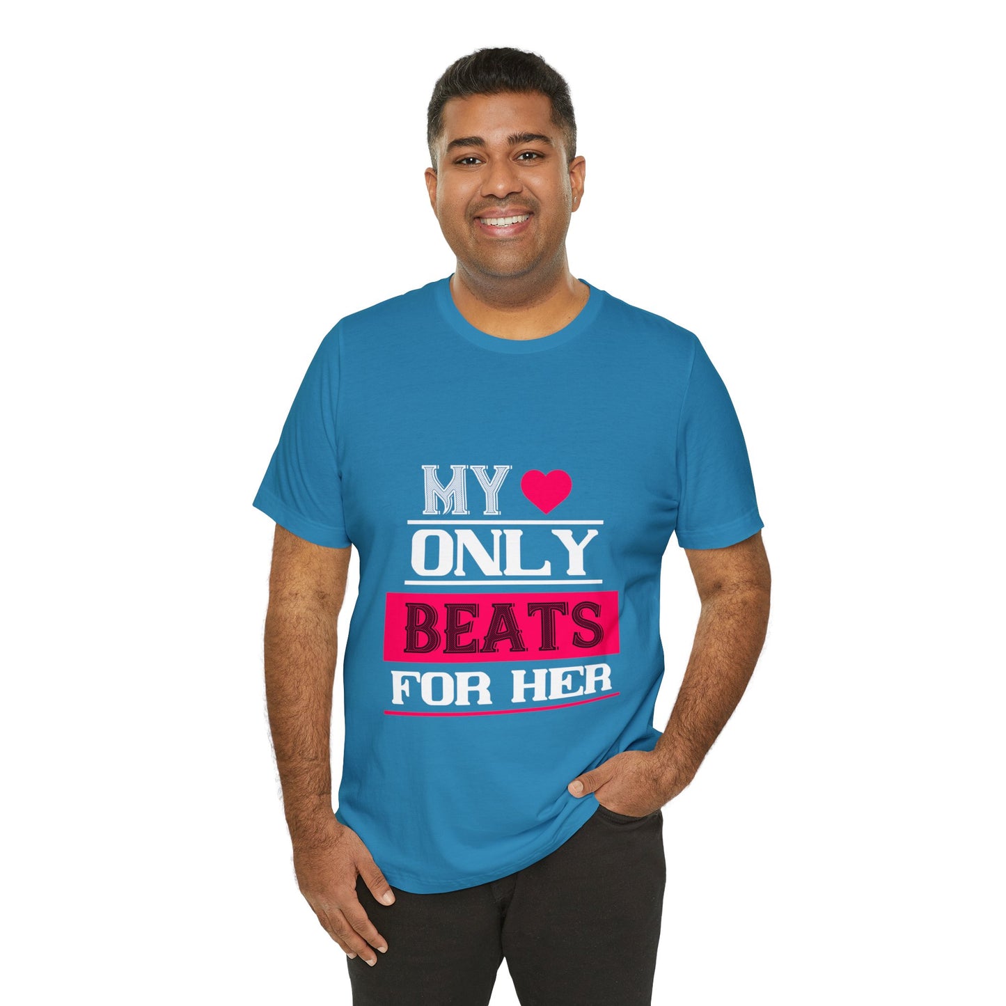 π "My Heart Only Beats for Her" Tee - A Love Declaration for Valentine's Day π