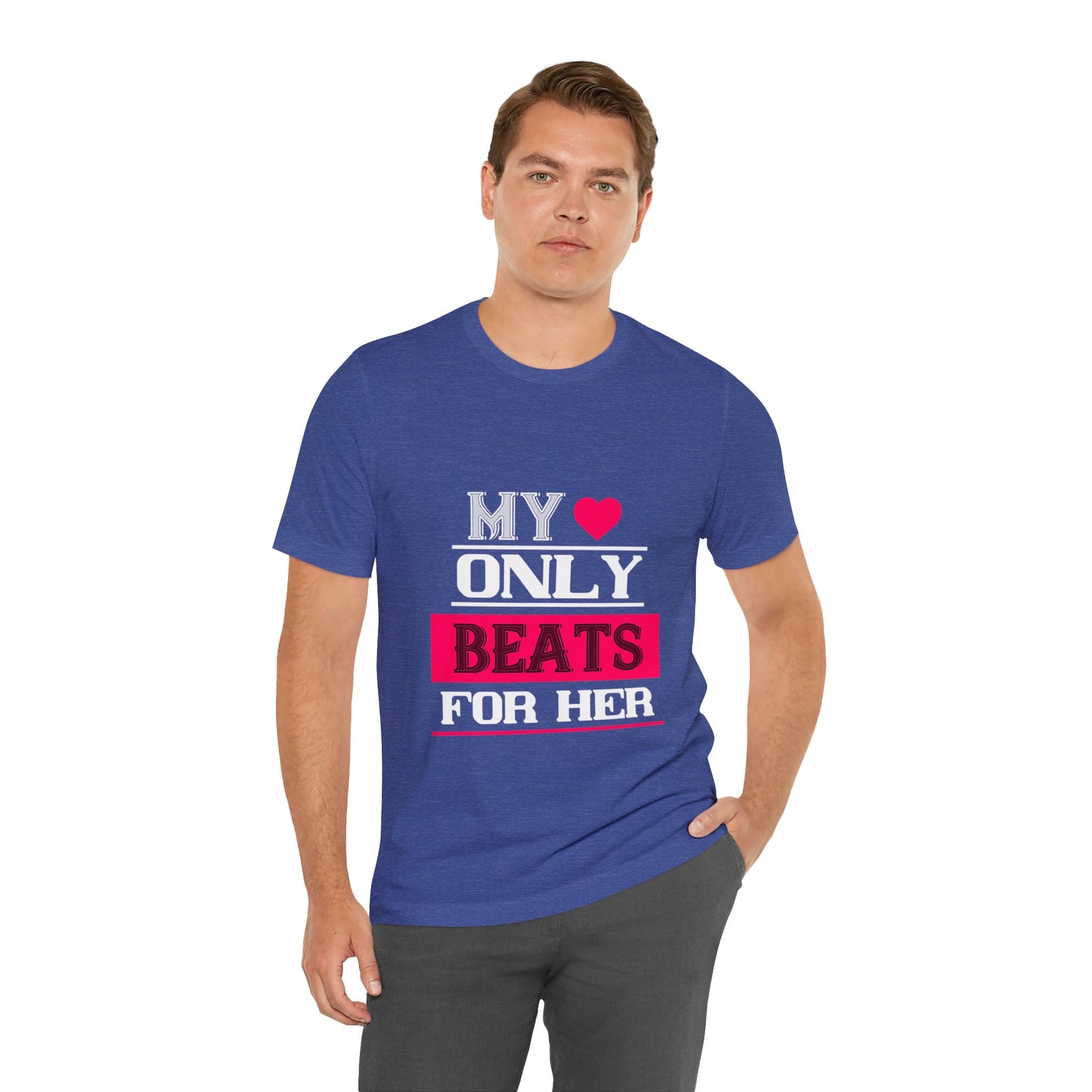 π "My Heart Only Beats for Her" Tee - A Love Declaration for Valentine's Day π