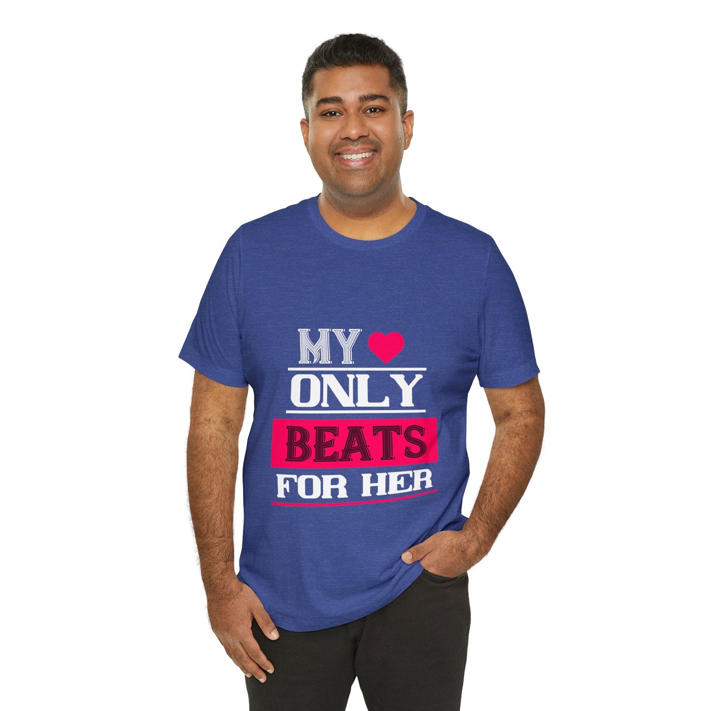 π "My Heart Only Beats for Her" Tee - A Love Declaration for Valentine's Day π