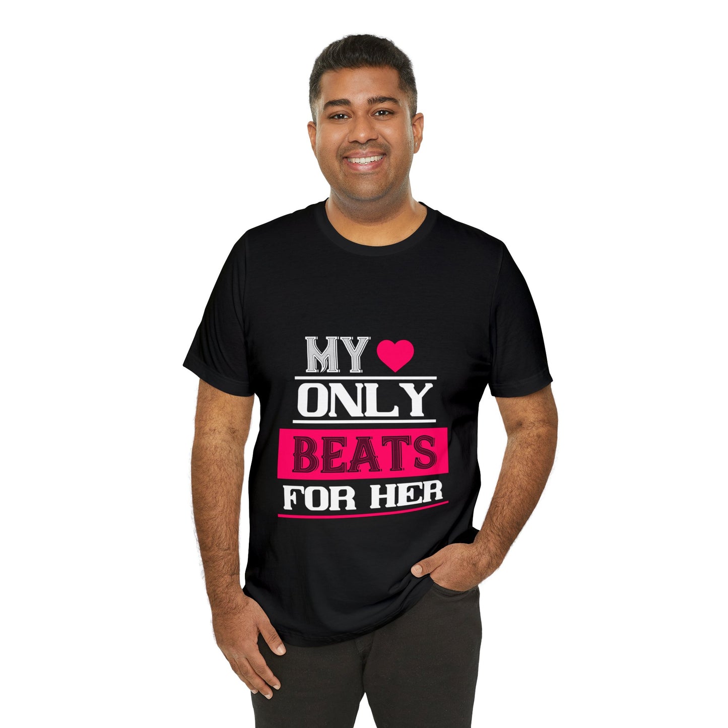 π "My Heart Only Beats for Her" Tee - A Love Declaration for Valentine's Day π