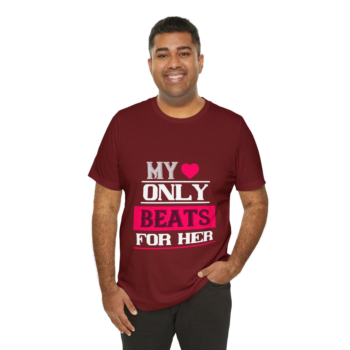 π "My Heart Only Beats for Her" Tee - A Love Declaration for Valentine's Day π