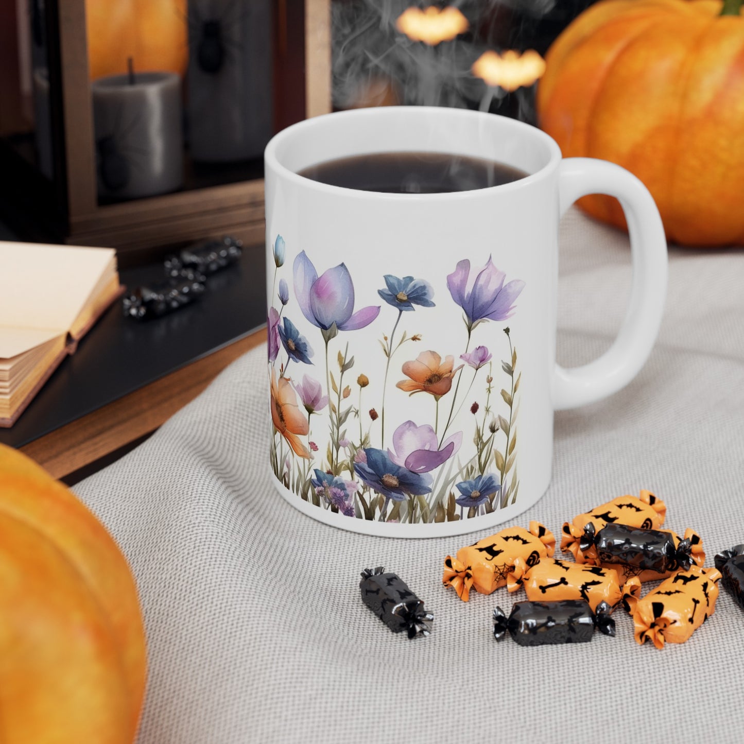 ๐ธ Floral Ceramic Mug 11oz ๐ธ
