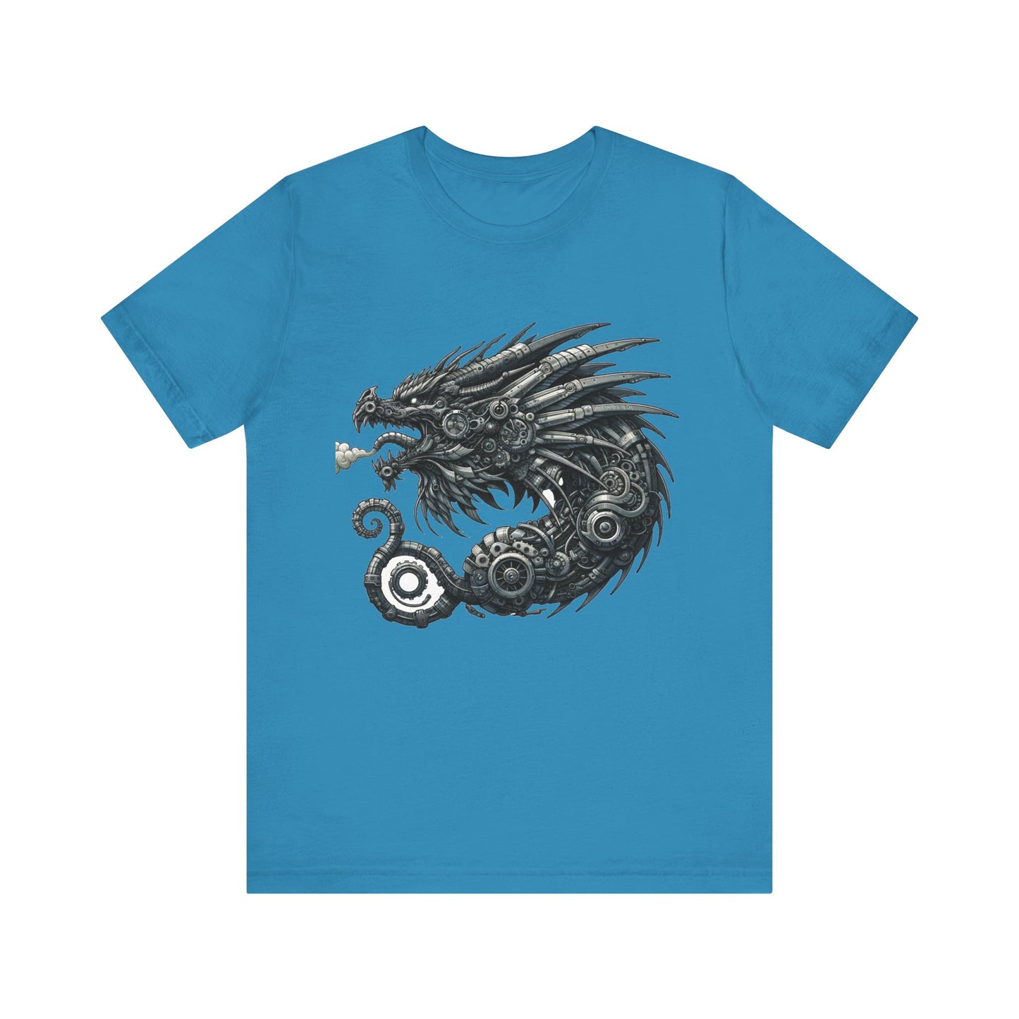 Mechanical Might Dragon Tee - Jersey Short Sleeve Tee