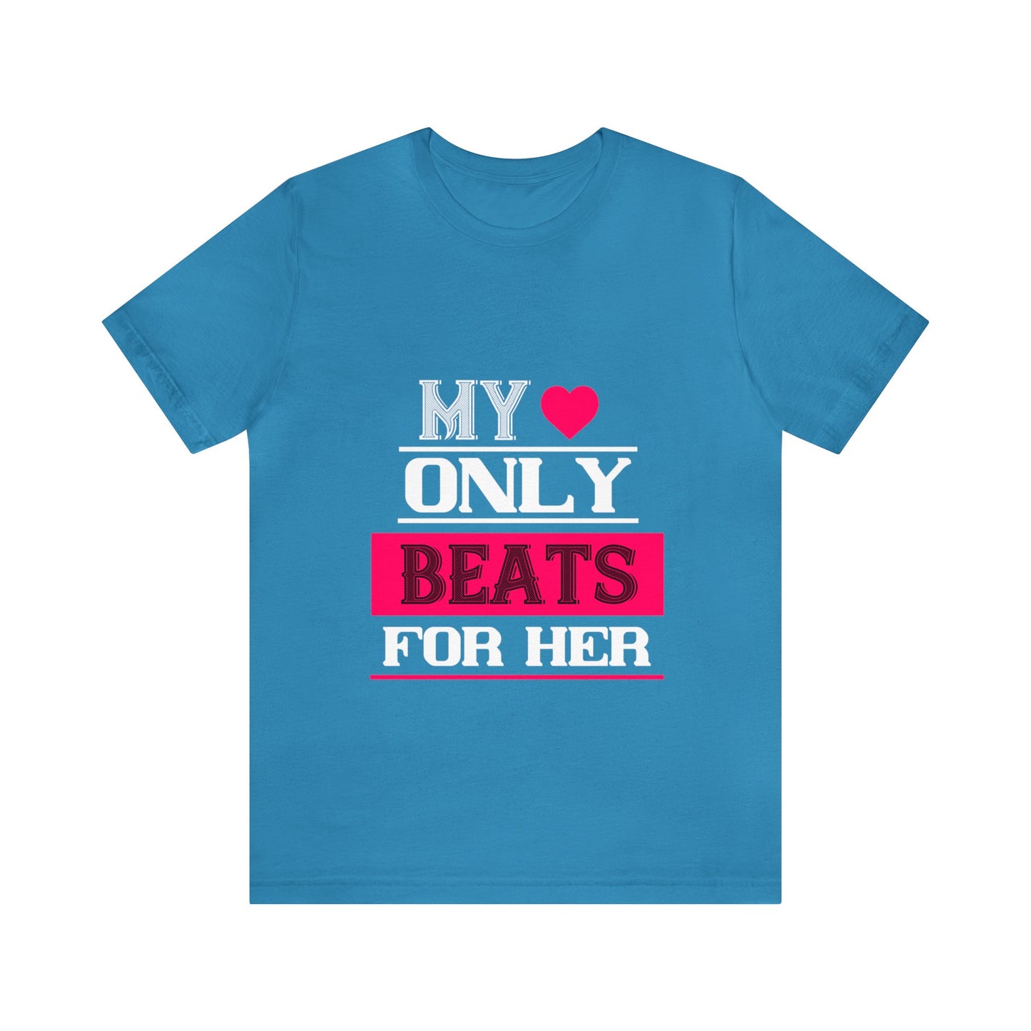 π "My Heart Only Beats for Her" Tee - A Love Declaration for Valentine's Day π
