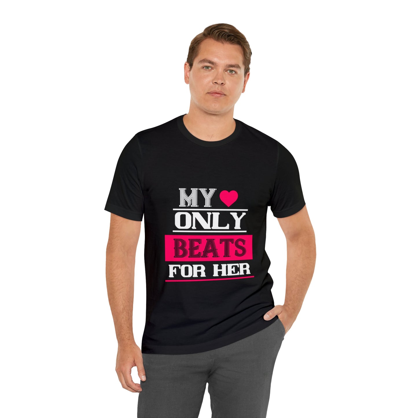π "My Heart Only Beats for Her" Tee - A Love Declaration for Valentine's Day π