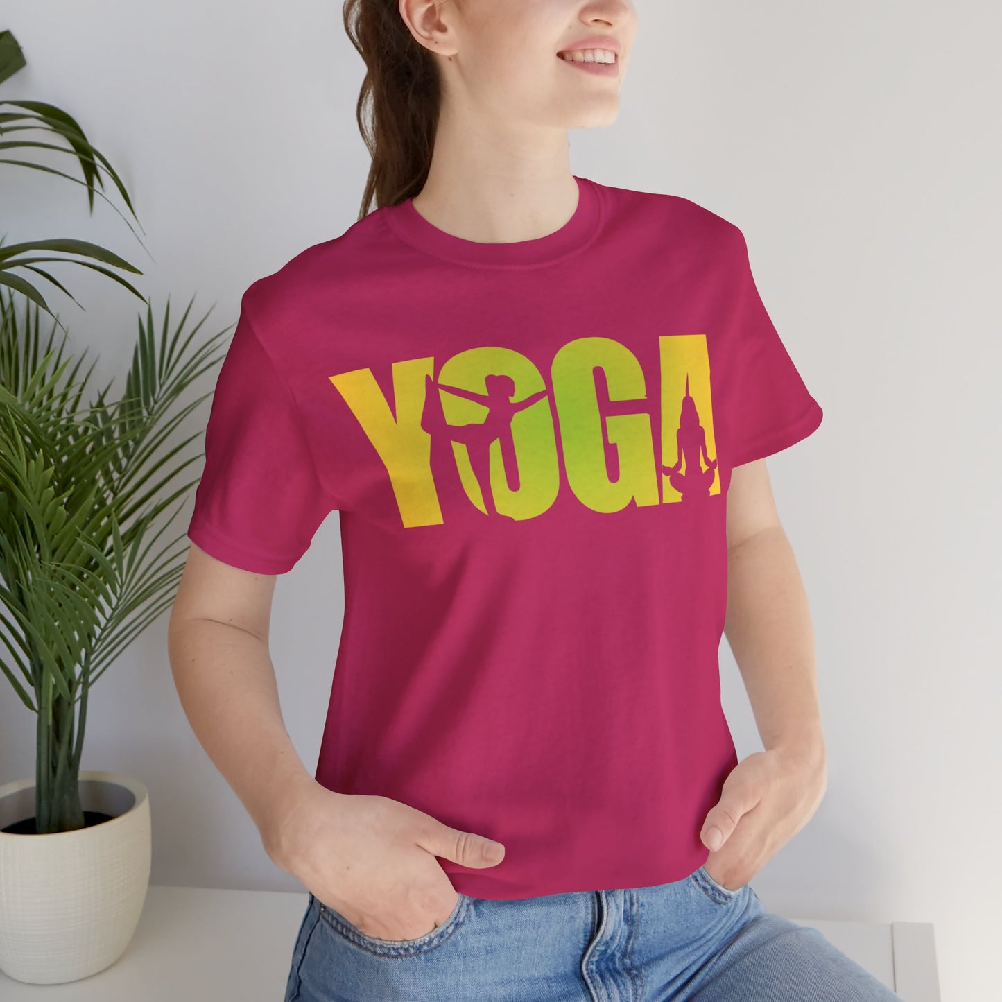 Stand Out in the "Asana Bold" Yoga Tee