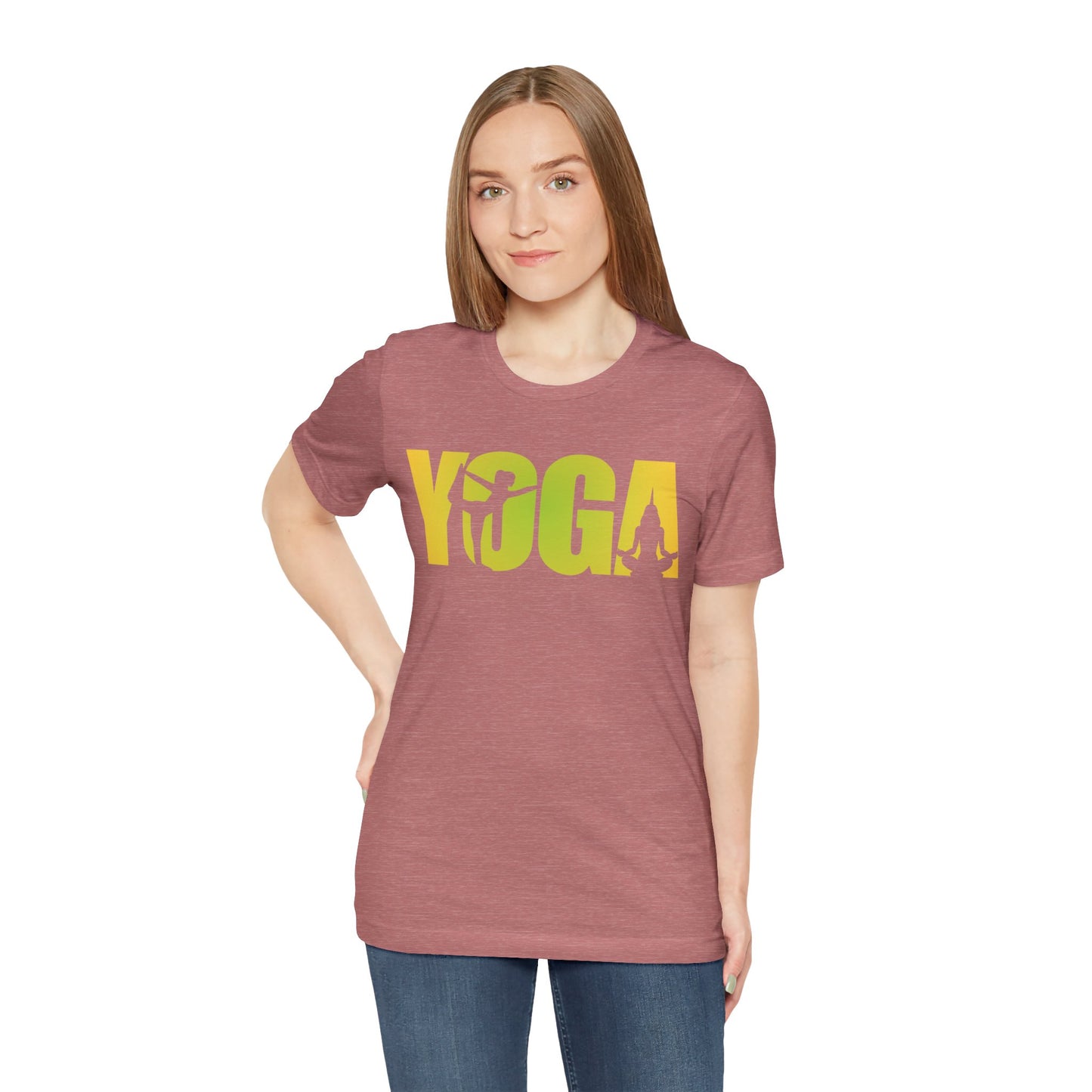 Stand Out in the "Asana Bold" Yoga Tee