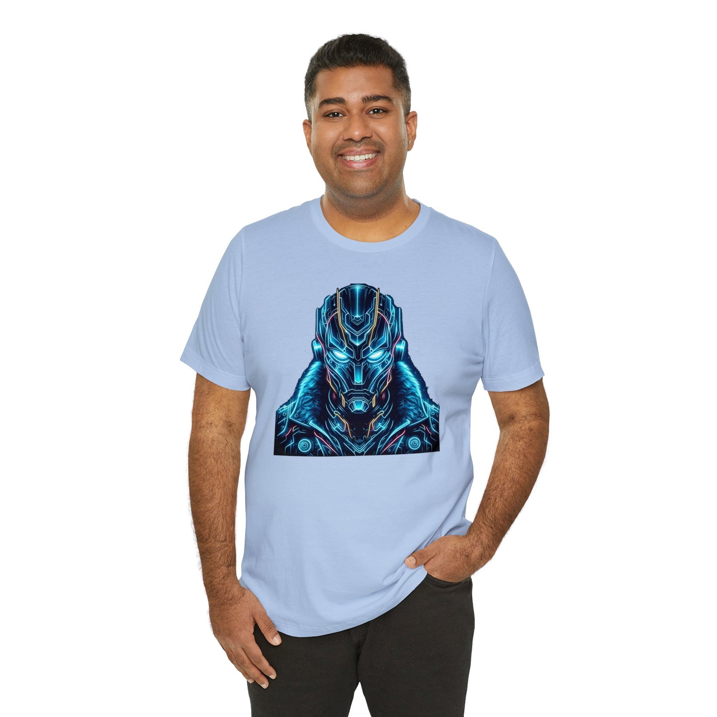 Cybernetic Wolf Tee - Unleash Your Inner Strength - Jersey Short Sleeve Tee