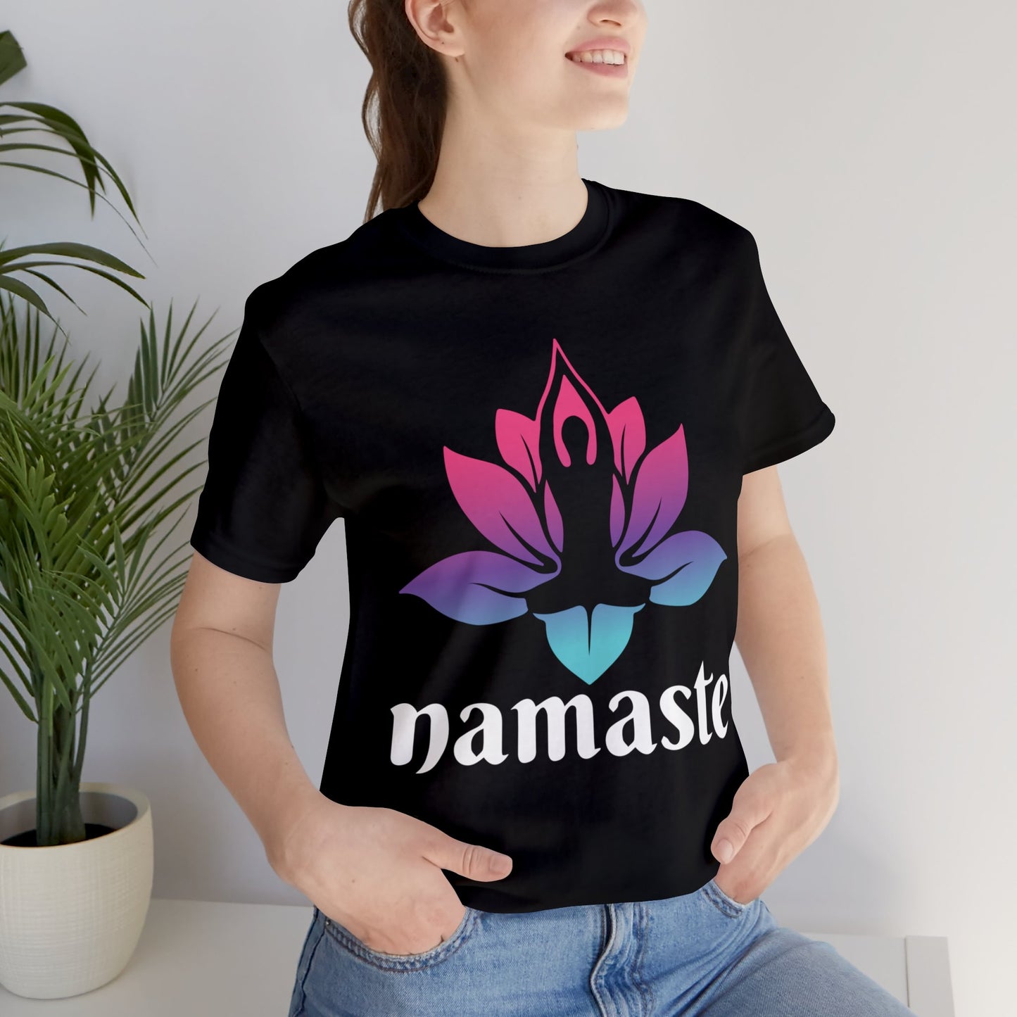 Embrace Inner Peace with "Serenity Lotus" Namaste Tee