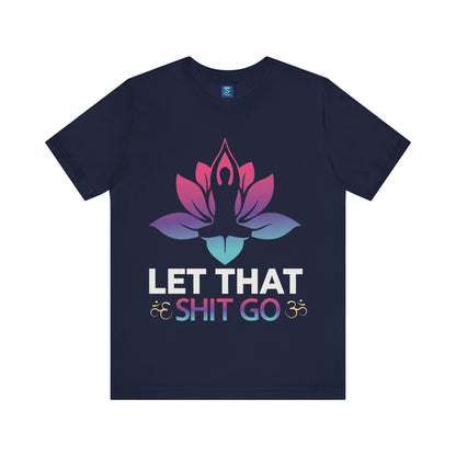 Embrace Positivity with the "Mindful Release" Lotus Tee