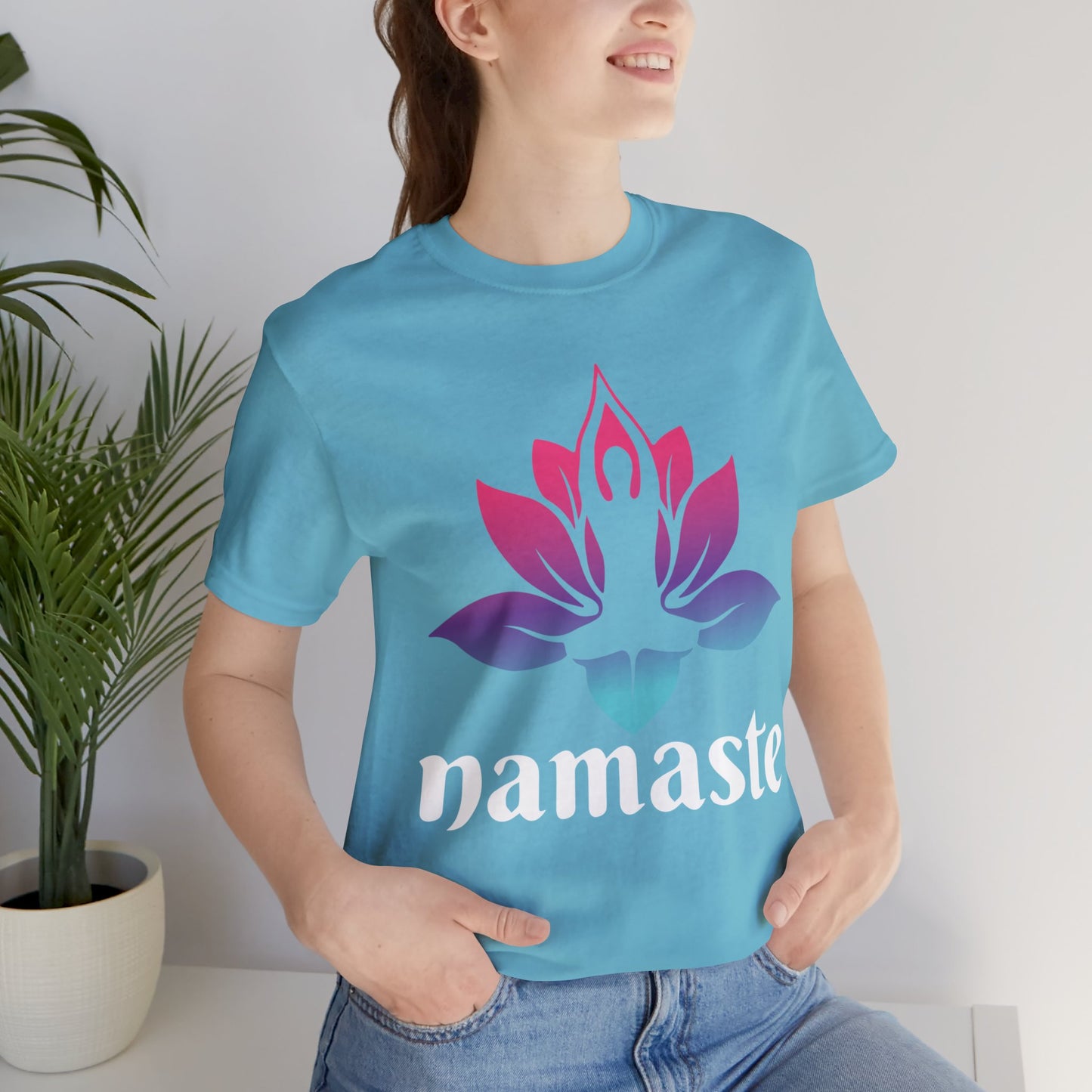 Embrace Inner Peace with "Serenity Lotus" Namaste Tee