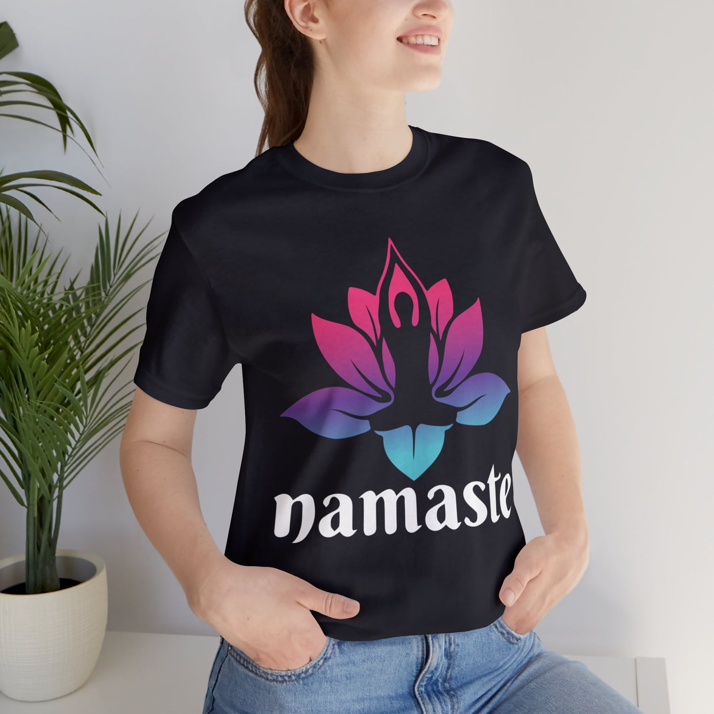 Embrace Inner Peace with "Serenity Lotus" Namaste Tee