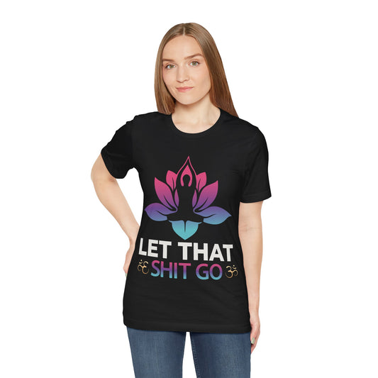 Embrace Positivity with the "Mindful Release" Lotus Tee
