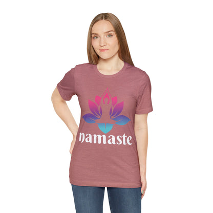 Embrace Inner Peace with "Serenity Lotus" Namaste Tee