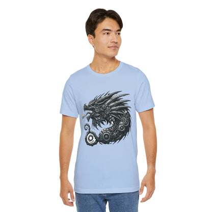 Mechanical Might Dragon Tee - Jersey Short Sleeve Tee