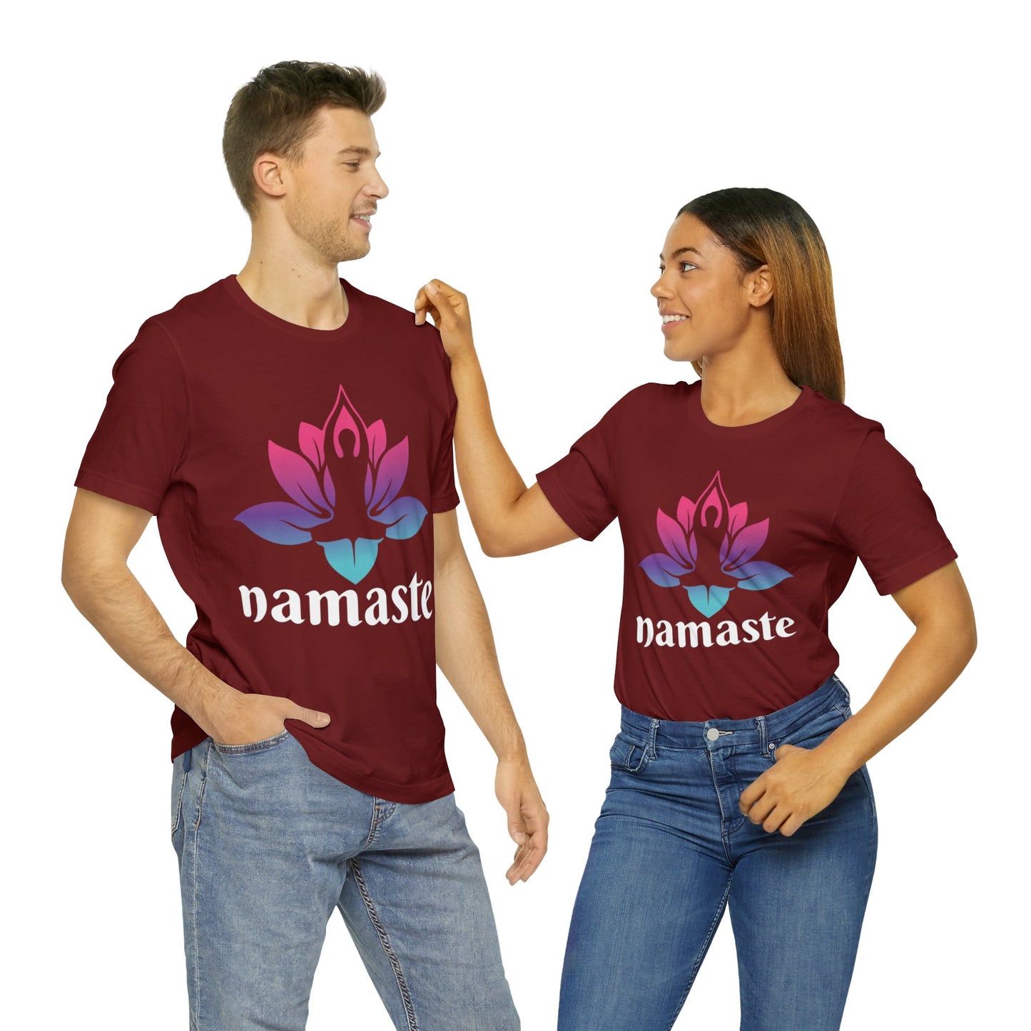 Embrace Inner Peace with "Serenity Lotus" Namaste Tee