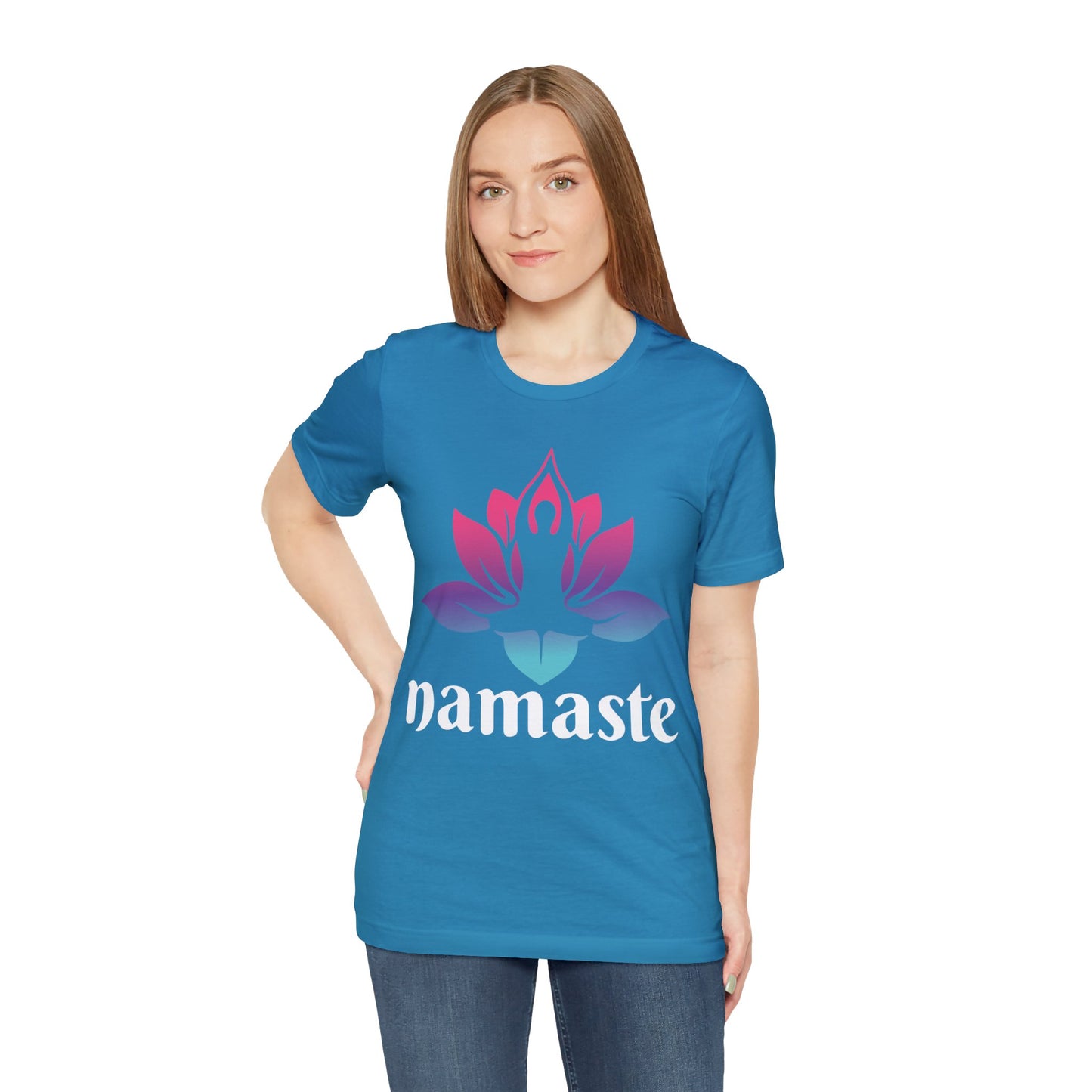 Embrace Inner Peace with "Serenity Lotus" Namaste Tee