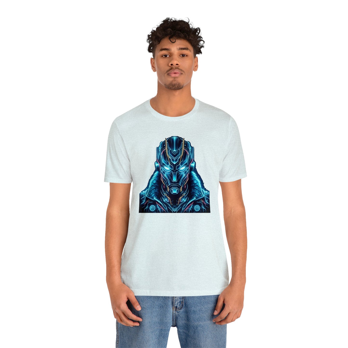 Cybernetic Wolf Tee - Unleash Your Inner Strength - Jersey Short Sleeve Tee