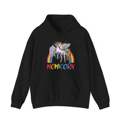 Momicorn Magic Sweatshirt Hoodie - Enchanted Unicorn Design