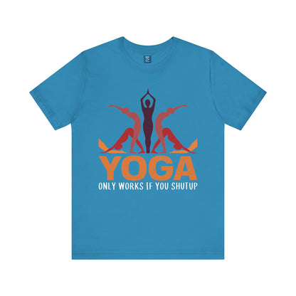 Find Focus with Humor in the "Silent Mantra" Yoga Tee