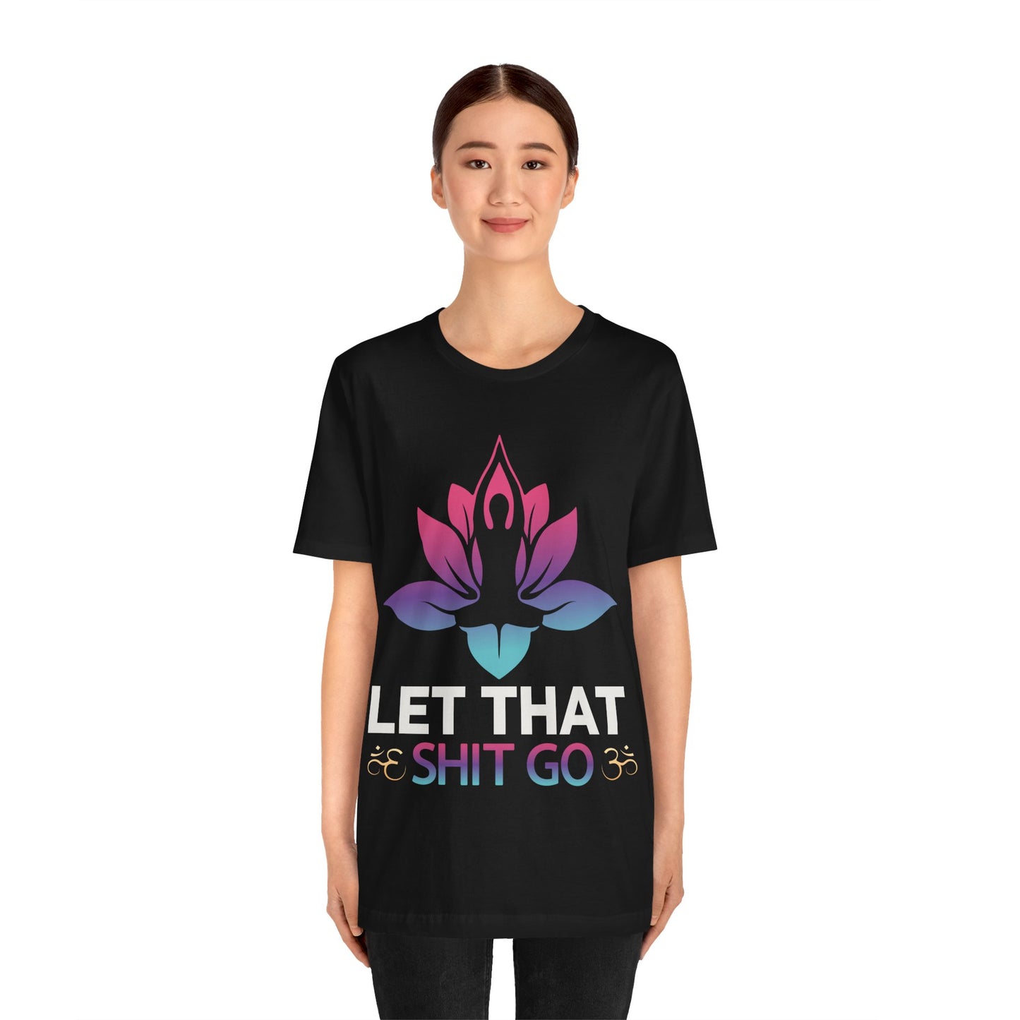 Embrace Positivity with the "Mindful Release" Lotus Tee