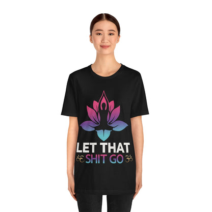 Embrace Positivity with the "Mindful Release" Lotus Tee