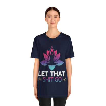 Embrace Positivity with the "Mindful Release" Lotus Tee