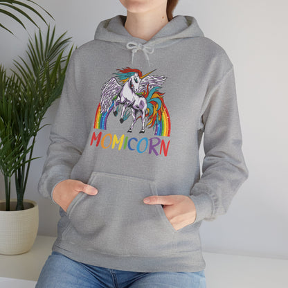 Momicorn Magic Sweatshirt Hoodie - Enchanted Unicorn Design