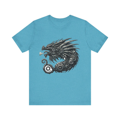 Mechanical Might Dragon Tee - Jersey Short Sleeve Tee