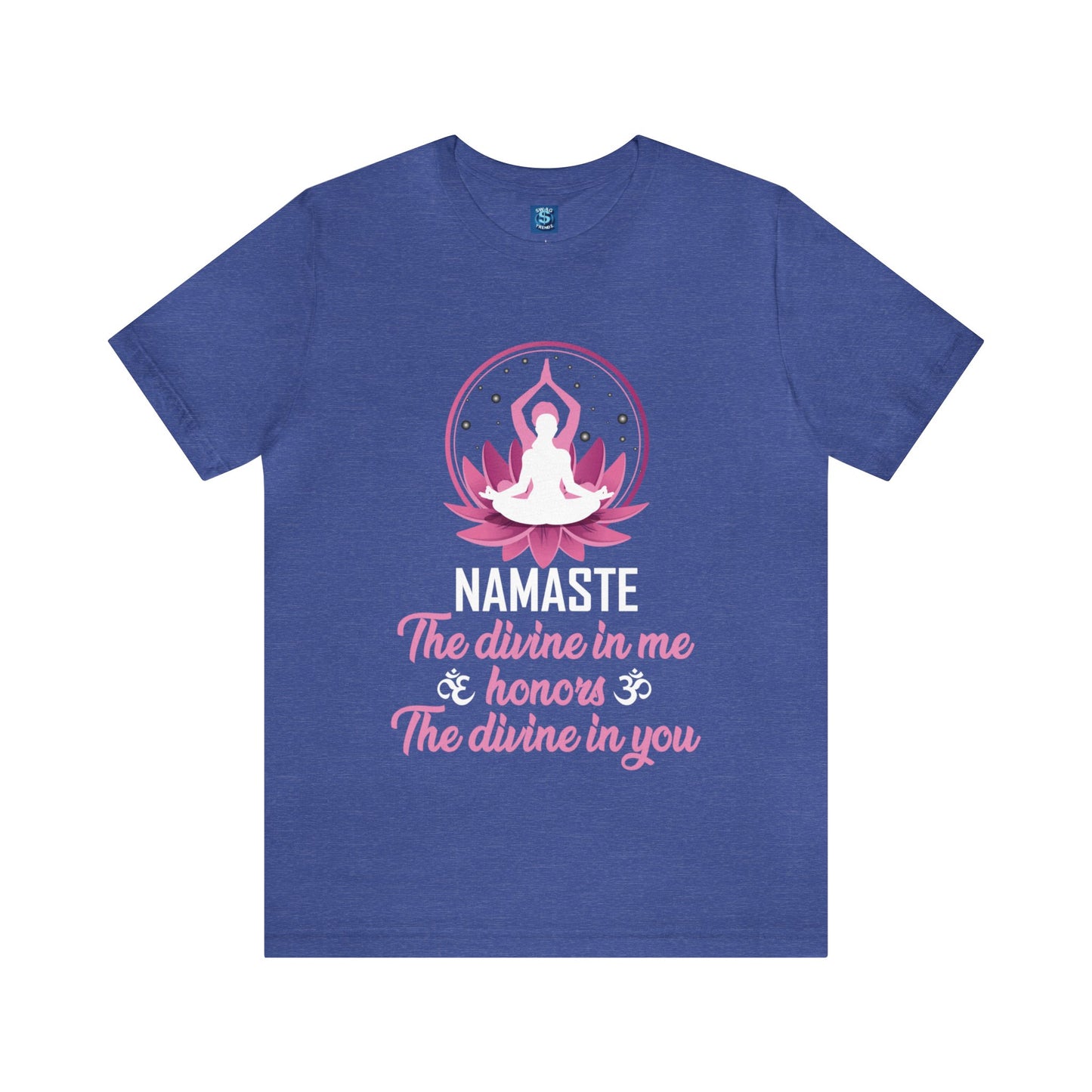 Connect with Universal Unity with the "Divine Harmony" Namaste Tee