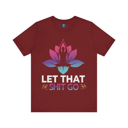 Embrace Positivity with the "Mindful Release" Lotus Tee