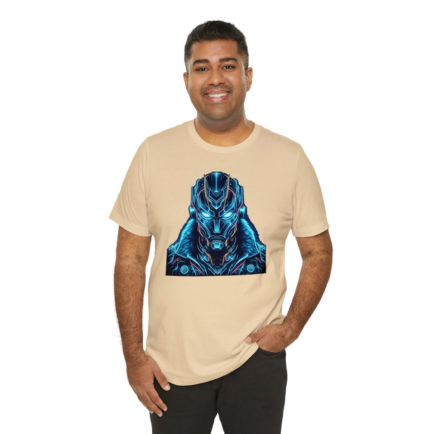 Cybernetic Wolf Tee - Unleash Your Inner Strength - Jersey Short Sleeve Tee