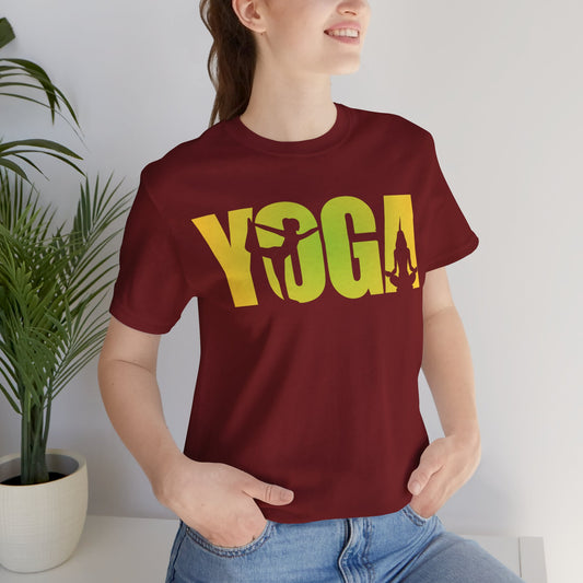 Stand Out in the "Asana Bold" Yoga Tee