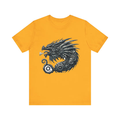 Mechanical Might Dragon Tee - Jersey Short Sleeve Tee