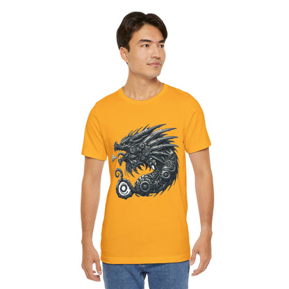 Mechanical Might Dragon Tee - Jersey Short Sleeve Tee