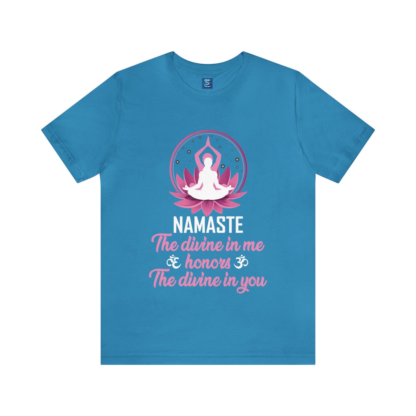 Connect with Universal Unity with the "Divine Harmony" Namaste Tee