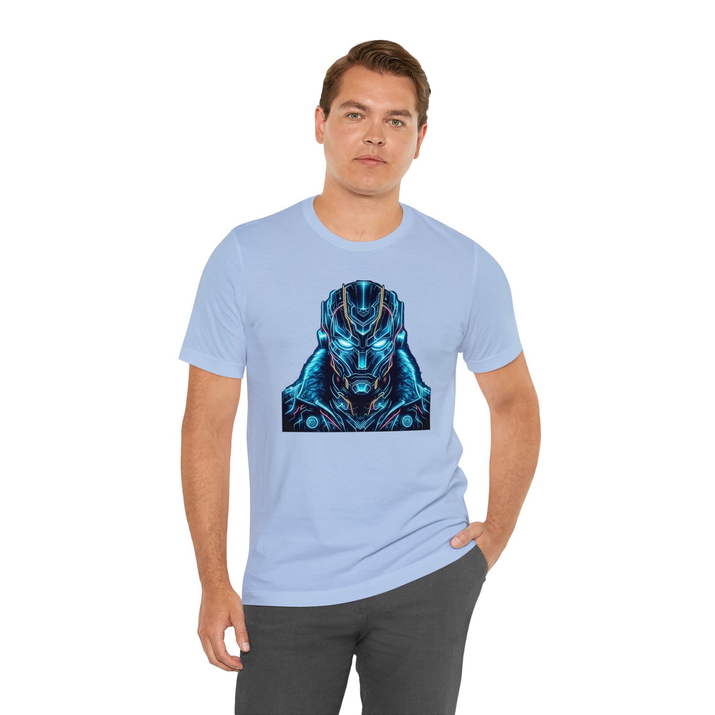 Cybernetic Wolf Tee - Unleash Your Inner Strength - Jersey Short Sleeve Tee