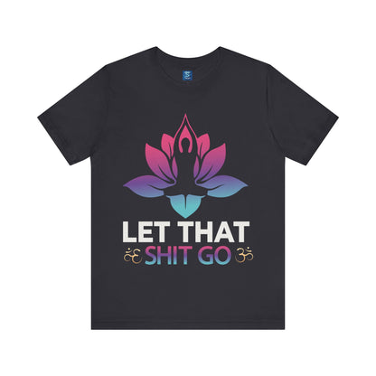 Embrace Positivity with the "Mindful Release" Lotus Tee