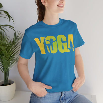 Stand Out in the "Asana Bold" Yoga Tee