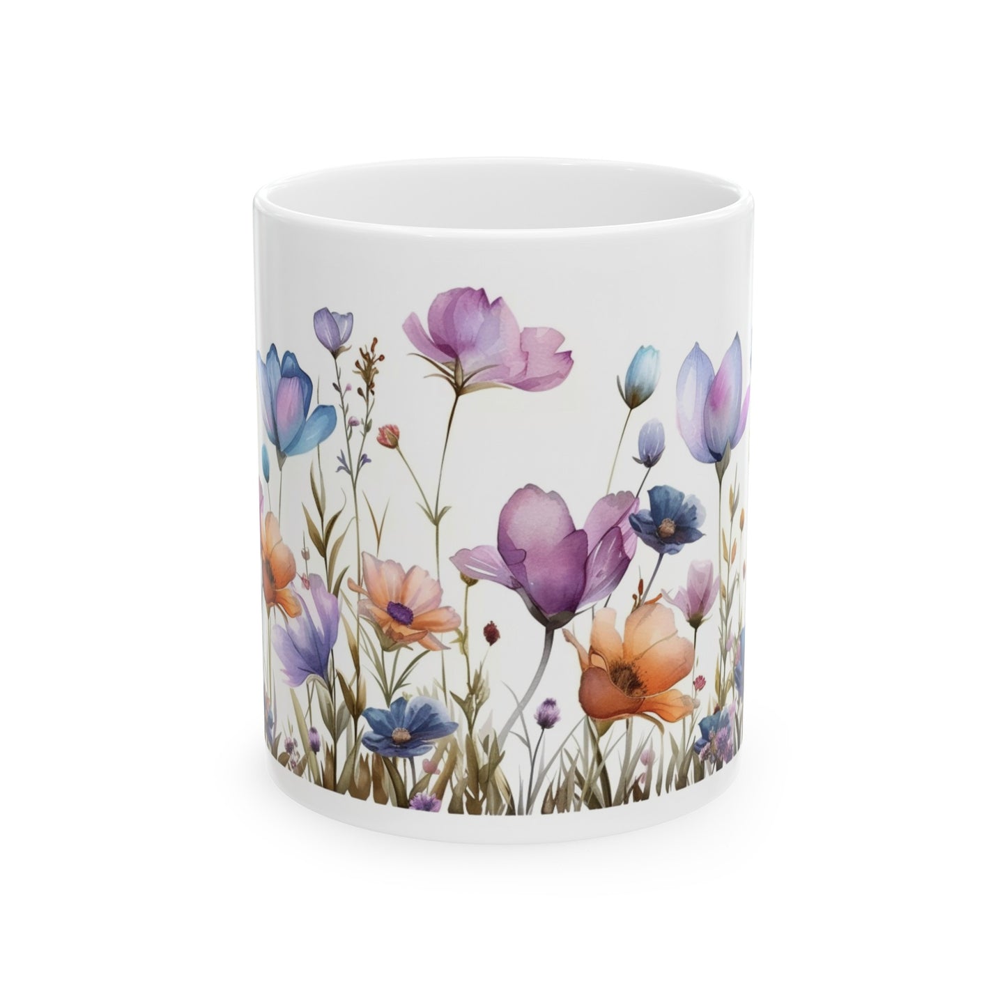 🌸 Floral Ceramic Mug 11oz 🌸