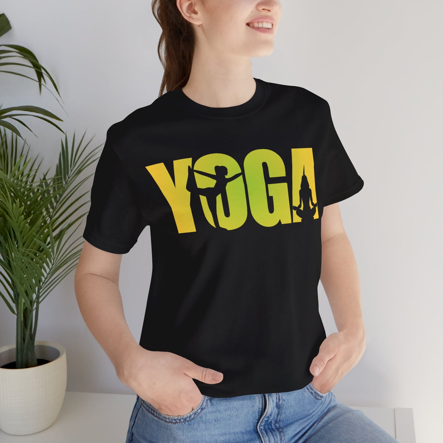 Stand Out in the "Asana Bold" Yoga Tee