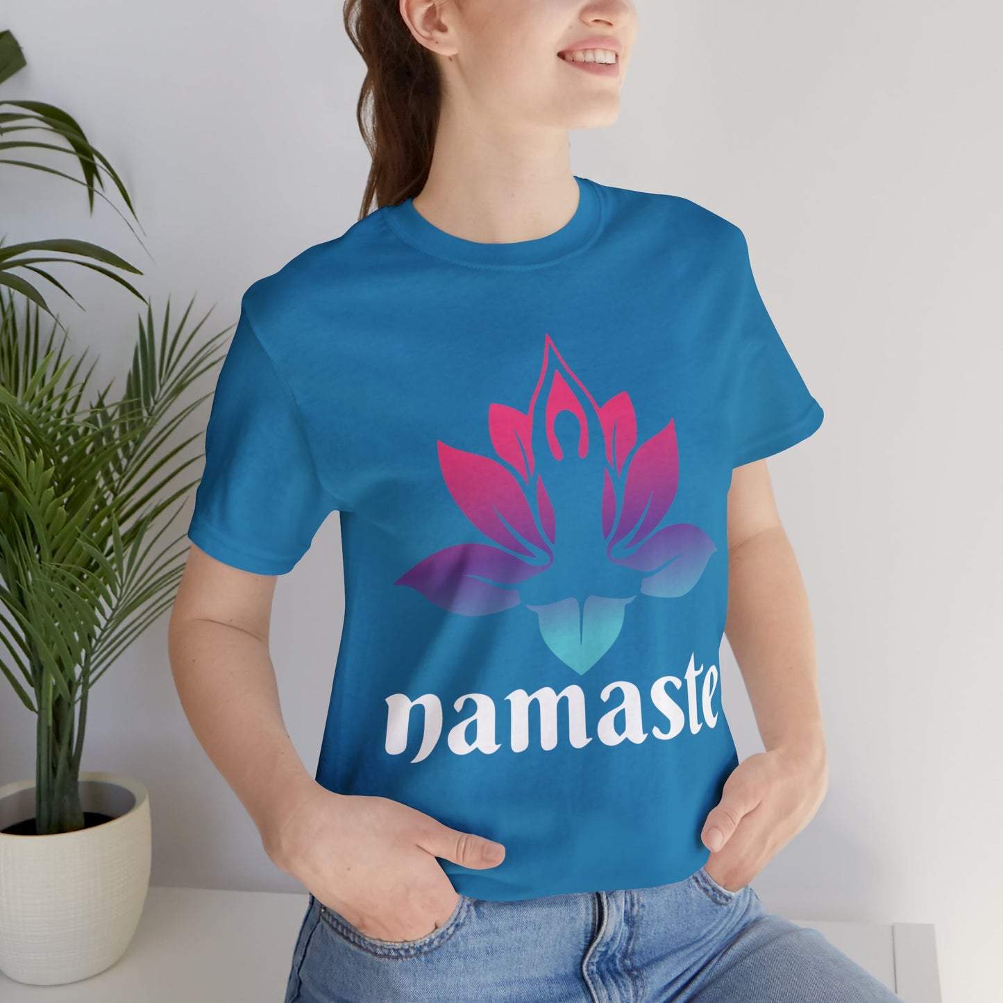 Embrace Inner Peace with "Serenity Lotus" Namaste Tee