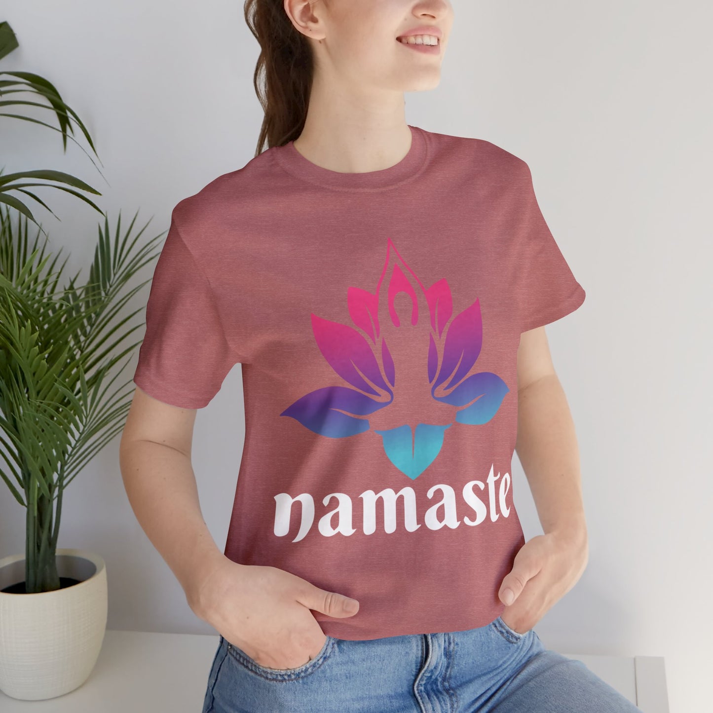 Embrace Inner Peace with "Serenity Lotus" Namaste Tee