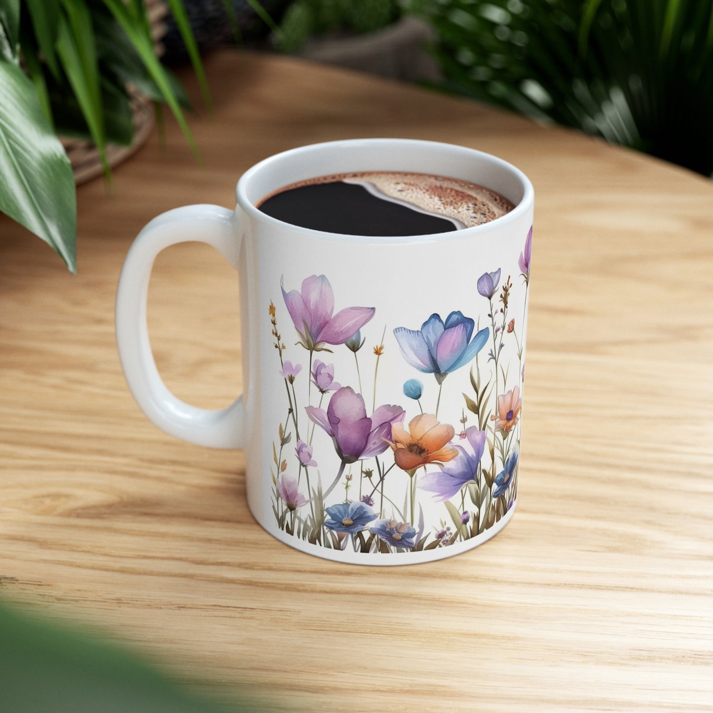 🌸 Floral Ceramic Mug 11oz 🌸