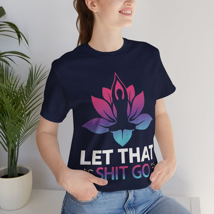 Embrace Positivity with the "Mindful Release" Lotus Tee