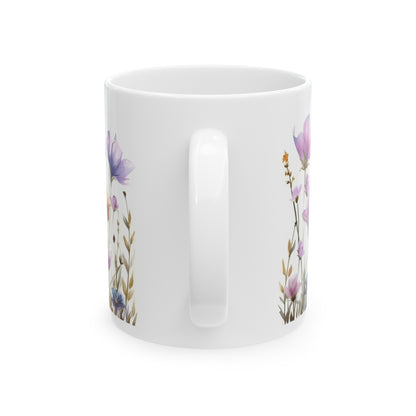 🌸 Floral Ceramic Mug 11oz 🌸