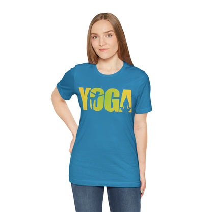 Stand Out in the "Asana Bold" Yoga Tee