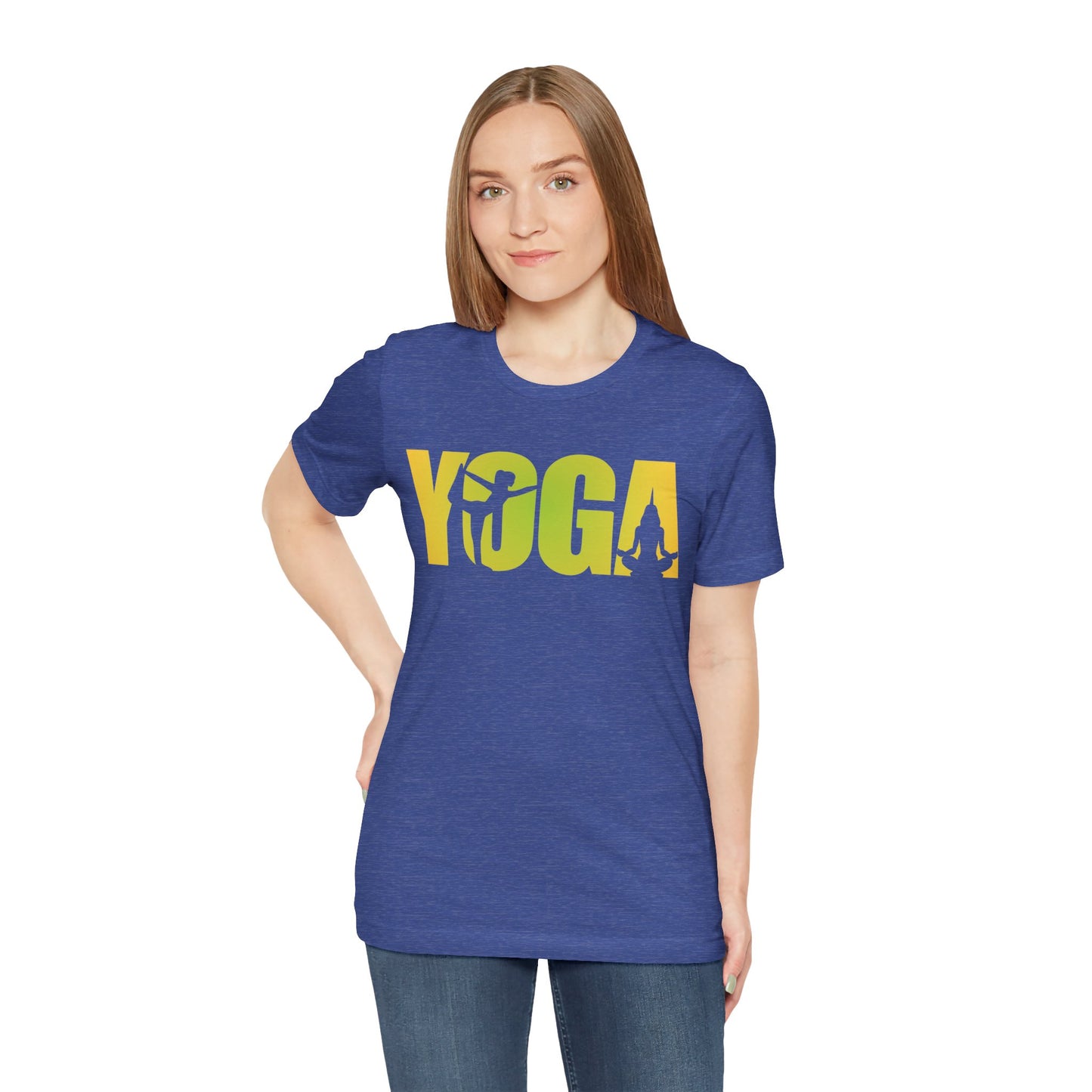 Stand Out in the "Asana Bold" Yoga Tee