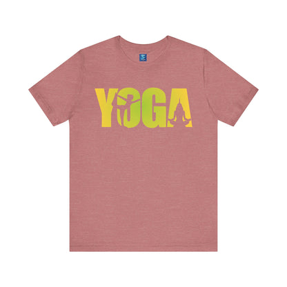 Stand Out in the "Asana Bold" Yoga Tee